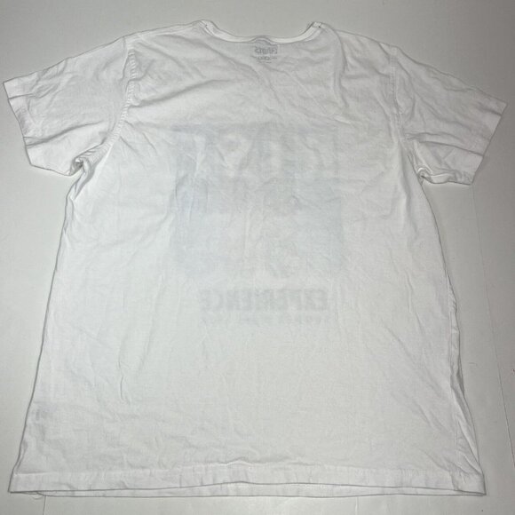 Shots Men T-shirt Men Size XXXL White Short Sleeve V-Neck Rise Summer Vibes 1978 - Picture 7 of 9